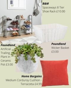 Poundland shoe online rack